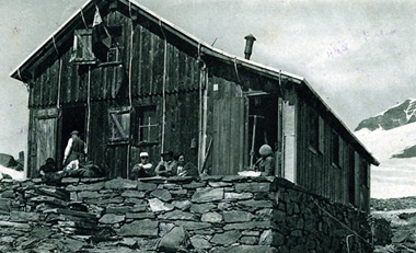 The Quintino Sella Hut in 1929